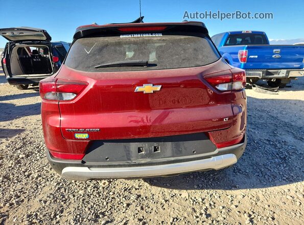 KL79MPSL3RB117047 2024 CHEVROLET TRAILBLAZER Maroon უკანა ხედი