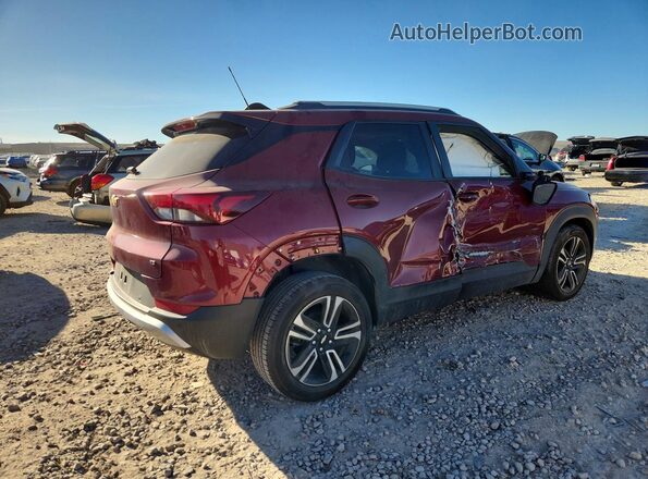 KL79MPSL3RB117047 2024 CHEVROLET TRAILBLAZER Maroon უკანა მარჯვენა