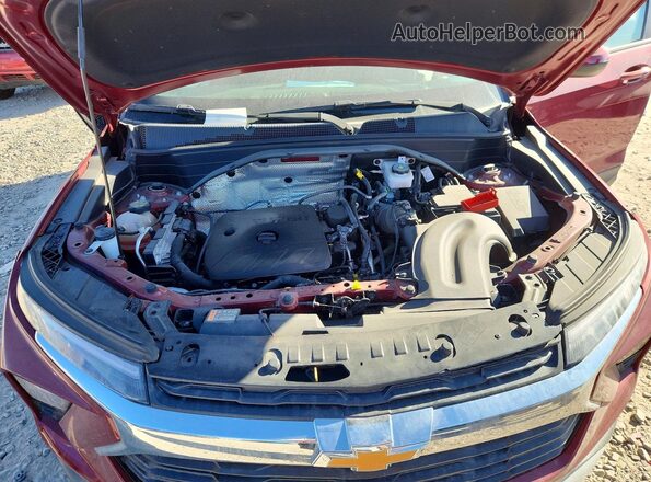 KL79MPSL3RB117047 2024 CHEVROLET TRAILBLAZER Maroon უკანა სალონის ხედი