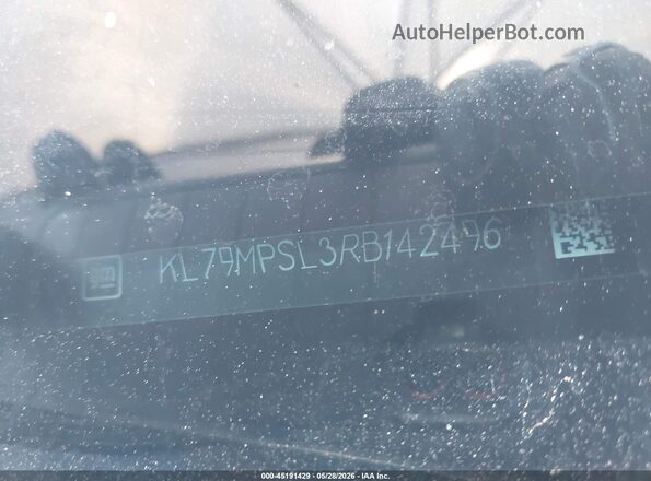 KL79MPSL3RB142496 2024 CHEVROLET TRAILBLAZER Gray Շարժիչի բաժամունքի տեսք