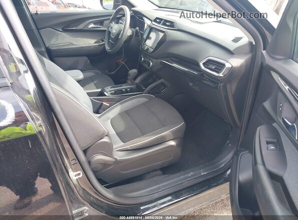 KL79MPSL4PB103414 2023 CHEVROLET TRAILBLAZER Black Front interior view