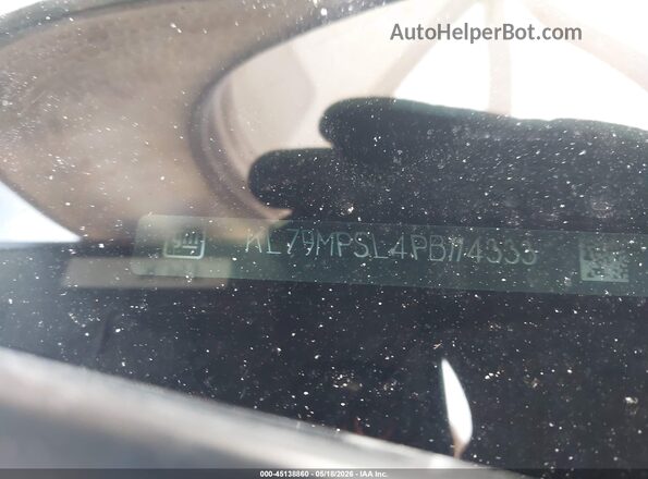 KL79MPSL4PB114333 2023 CHEVROLET TRAILBLAZER Black 