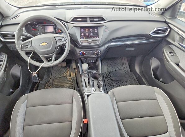 KL79MPSL4PB132895 2023 CHEVROLET TRAILBLAZER Burgundy Առջևի վահանակի տեսք