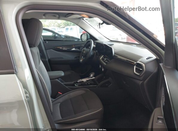 KL79MPSL4SB102997 2025 CHEVROLET TRAILBLAZER Green Вид салону спереду