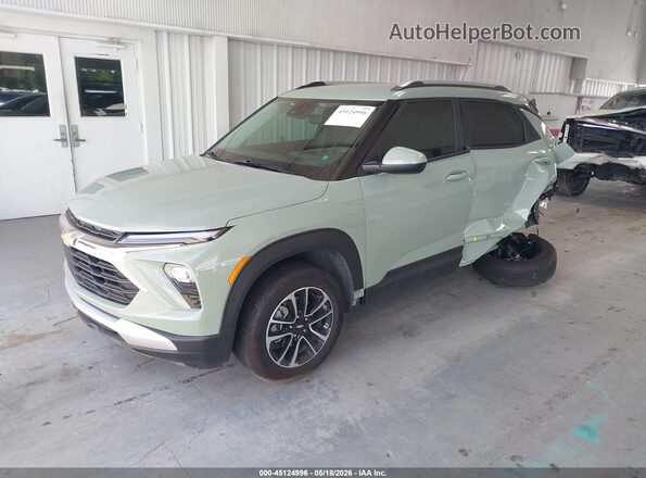 KL79MPSL4SB102997 2025 CHEVROLET TRAILBLAZER Green Передня ліва чверть