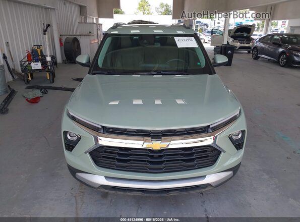 KL79MPSL4SB102997 2025 CHEVROLET TRAILBLAZER Green Вид щитка приладів