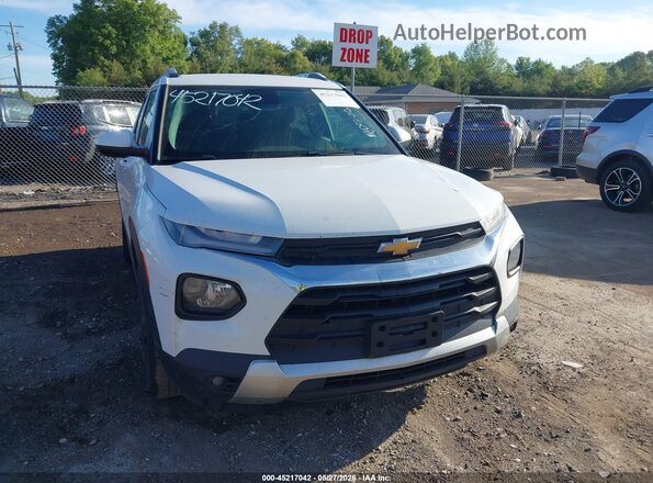 KL79MPSL5NB092646 2022 CHEVROLET TRAILBLAZER White Вид спереду