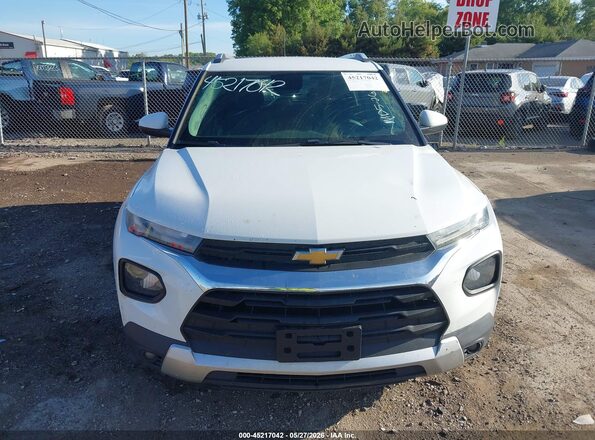 KL79MPSL5NB092646 2022 CHEVROLET TRAILBLAZER White Вид щитка приладів