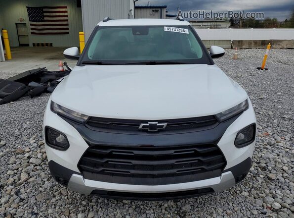 KL79MPSL6MB125491 2021 CHEVROLET TRAILBLAZER White Widok z przodu