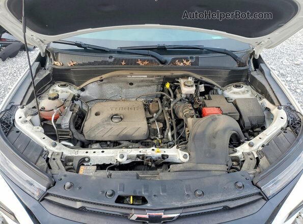 KL79MPSL6MB125491 2021 CHEVROLET TRAILBLAZER White Widok komory silnika