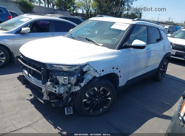 KL79MPSL6NB062779 2022 CHEVROLET TRAILBLAZER White Передня ліва чверть