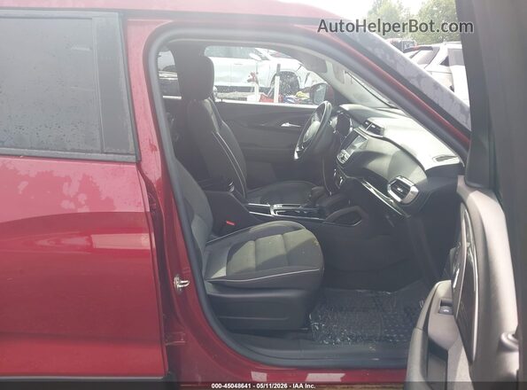 KL79MPSL7PB013867 2023 CHEVROLET TRAILBLAZER Maroon Սալոնի դիմացի տեսք