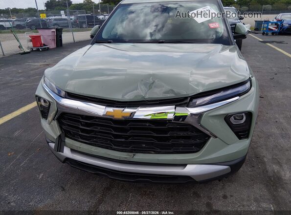 KL79MPSL7TB120489 2026 CHEVROLET TRAILBLAZER Green Вид спереду