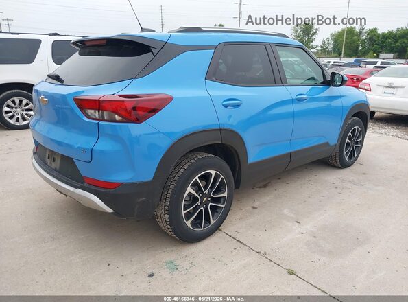 KL79MPSL8RB084787 2024 CHEVROLET TRAILBLAZER Blue Tył prawy