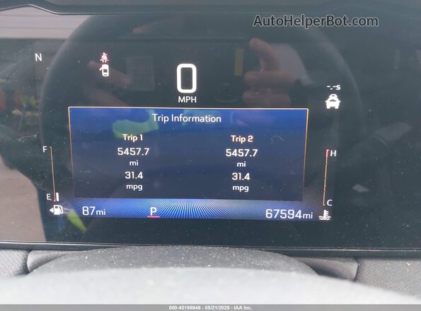 KL79MPSL8RB084787 2024 CHEVROLET TRAILBLAZER Blue Widok tylnych siedzeń