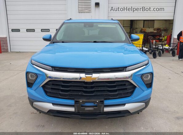 KL79MPSL8RB084787 2024 CHEVROLET TRAILBLAZER Blue Widok zestawu wskaźników