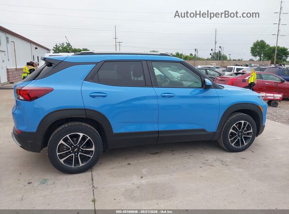 KL79MPSL8RB084787 2024 CHEVROLET TRAILBLAZER Blue Widok wnętrza z tyłu
