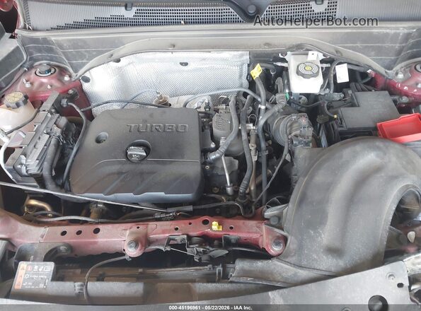 KL79MPSL9MB064489 2021 CHEVROLET TRAILBLAZER Красный Вид сзади
