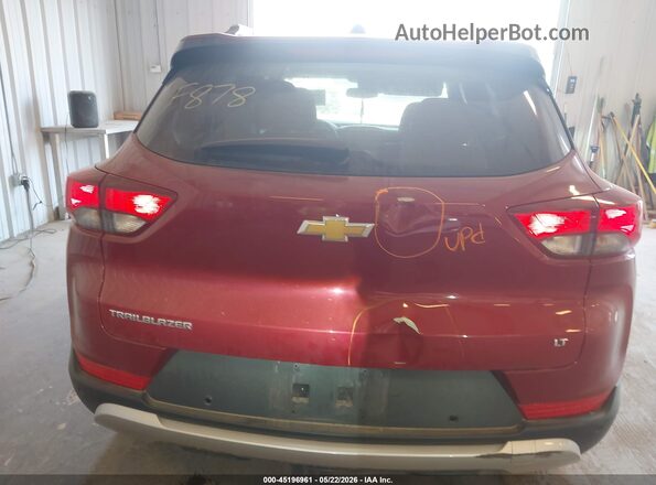 KL79MPSL9MB064489 2021 CHEVROLET TRAILBLAZER Красный 