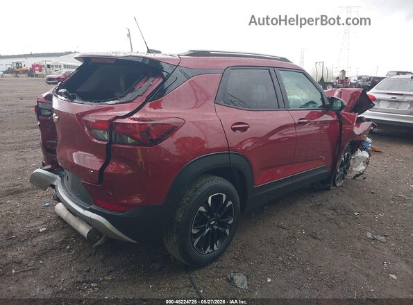 KL79MPSLXMB100416 2021 CHEVROLET TRAILBLAZER Red Հետևի աջ