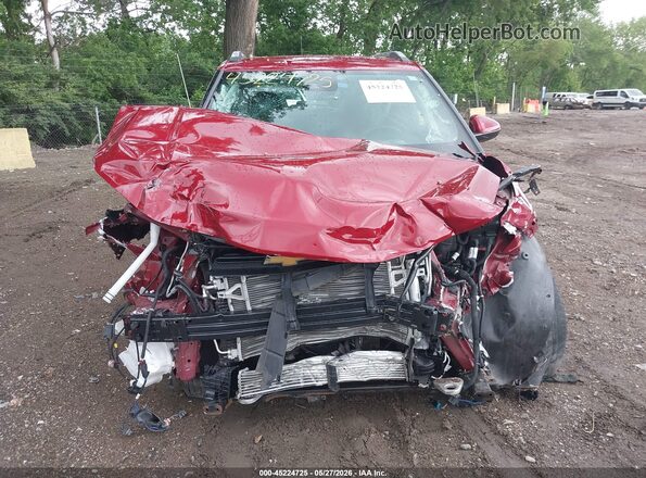 KL79MPSLXMB100416 2021 CHEVROLET TRAILBLAZER Red Սալոնի հետևի տեսք
