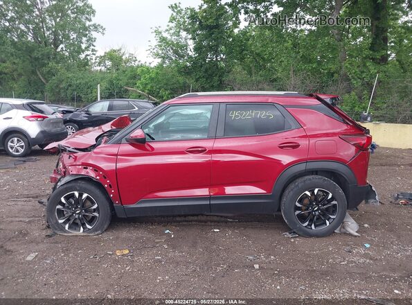 KL79MPSLXMB100416 2021 CHEVROLET TRAILBLAZER Red 