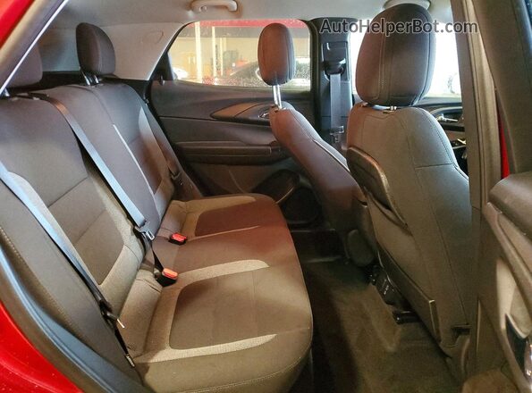 KL79MPSLXMB124621 2021 CHEVROLET TRAILBLAZER Red Вид задньої частини салону