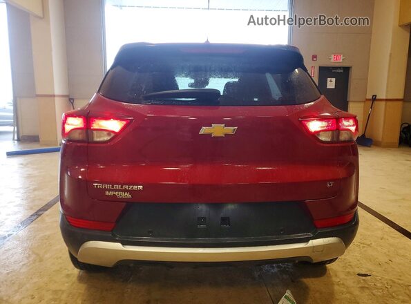 KL79MPSLXMB124621 2021 CHEVROLET TRAILBLAZER Red Вид ззаду
