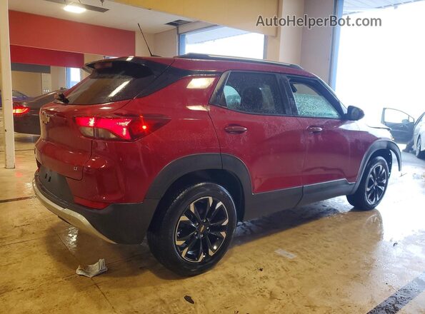 KL79MPSLXMB124621 2021 CHEVROLET TRAILBLAZER Red Задня права чверть
