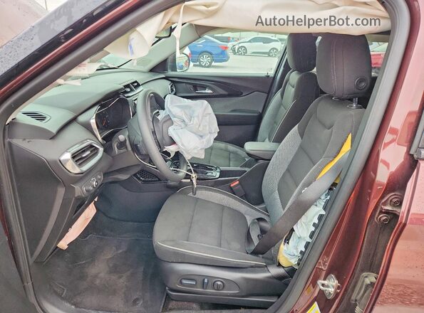 KL79MPSLXPB084464 2023 CHEVROLET TRAILBLAZER Maroon Սալոնի դիմացի տեսք