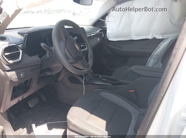 KL79MPSP1TB175488 2026 CHEVROLET TRAILBLAZER White წინა სალონის ხედი