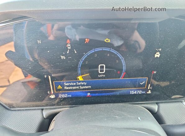 KL79MPSP4SB060883 2025 CHEVROLET TRAILBLAZER Blue Widok zestawu wskaźników