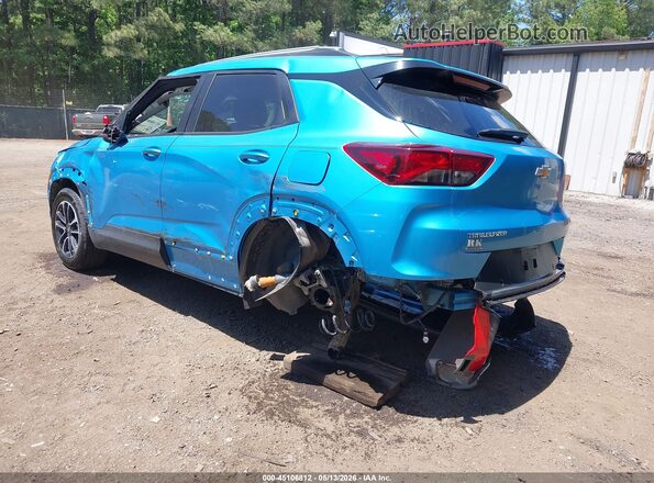 KL79MPSP6SB012723 2025 CHEVROLET TRAILBLAZER Blue Rear left