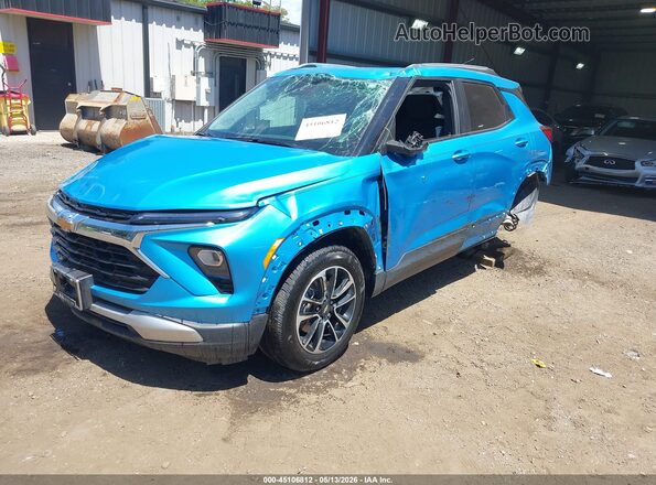 KL79MPSP6SB012723 2025 CHEVROLET TRAILBLAZER Blue Front left