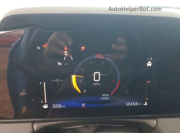 KL79MPSP6SB138922 2025 CHEVROLET TRAILBLAZER Blue Սարքավորումների վահանակի տեսք
