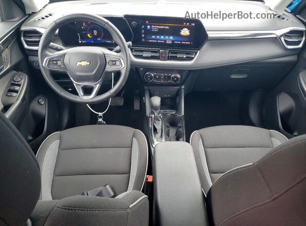 KL79MPSP6SB138922 2025 CHEVROLET TRAILBLAZER Blue Առջևի վահանակի տեսք