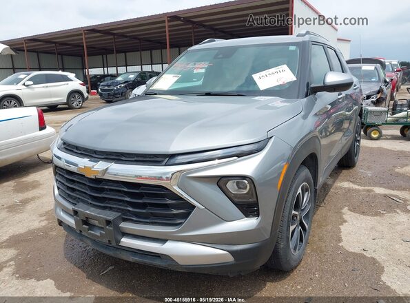 KL79MPSPXSB030433 2025 CHEVROLET TRAILBLAZER Gray Vista tres cuartos delantera izquierda