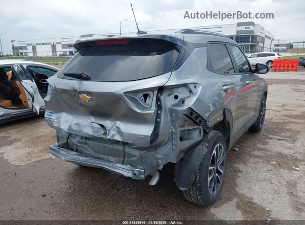 KL79MPSPXSB030433 2025 CHEVROLET TRAILBLAZER Gray Trasero derecho