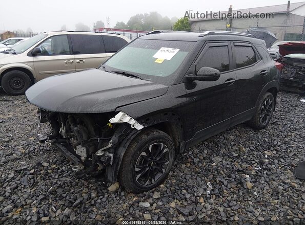 KL79MRSL3MB163756 2021 CHEVROLET TRAILBLAZER Black Front left