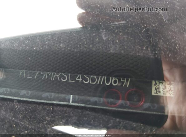 KL79MRSL4SB110691 2025 CHEVROLET TRAILBLAZER Серый Вид подкапотного пространства