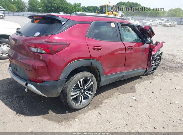 KL79MRSL6PB174626 2023 CHEVROLET TRAILBLAZER Red Trasero derecho