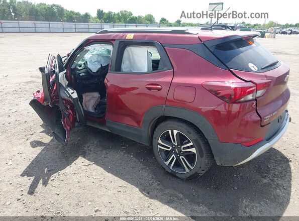 KL79MRSL6PB174626 2023 CHEVROLET TRAILBLAZER Red Trasero izquierdo