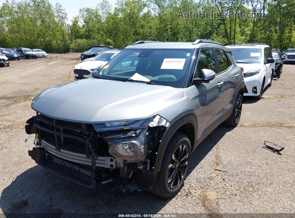 KL79MRSL7PB184159 2023 CHEVROLET TRAILBLAZER Gray Front left