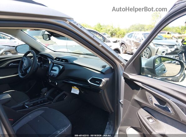 KL79MRSL7PB184159 2023 CHEVROLET TRAILBLAZER Gray Front interior view