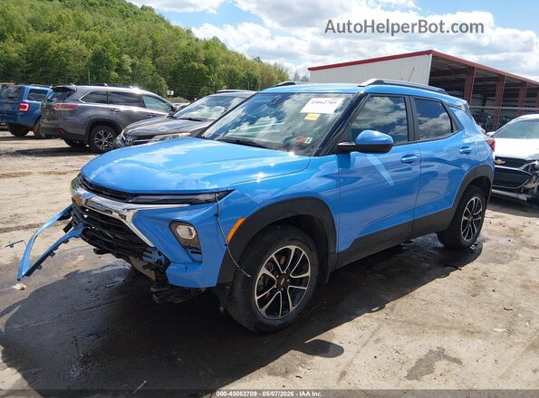 KL79MRSL8RB073896 2024 CHEVROLET TRAILBLAZER Blue წინა მარცხენა ხედი სამი მეოთხედიდან