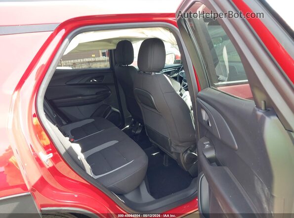 KL79MRSL8TB150581 2026 CHEVROLET TRAILBLAZER Red VIN კოდის სტიკერის ხედი
