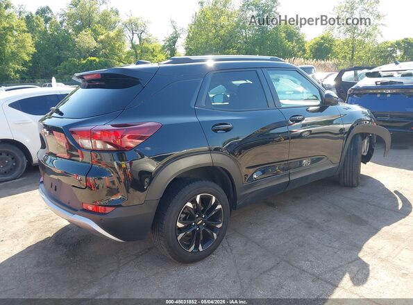 KL79MRSL9NB060035 2022 CHEVROLET TRAILBLAZER Black Задня права чверть