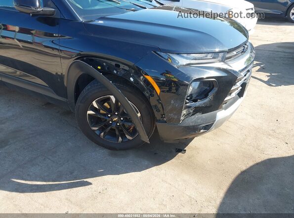 KL79MRSL9NB060035 2022 CHEVROLET TRAILBLAZER Black Вид спереду