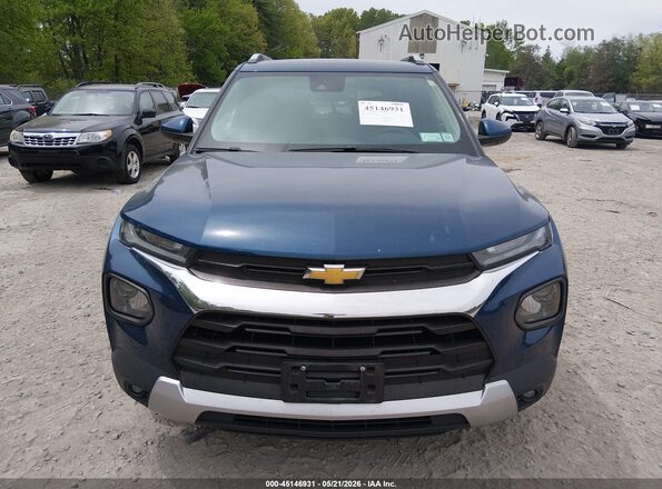 KL79MRSLXMB032484 2021 CHEVROLET TRAILBLAZER Navy ხელსაწყოთა პანელის ხედი