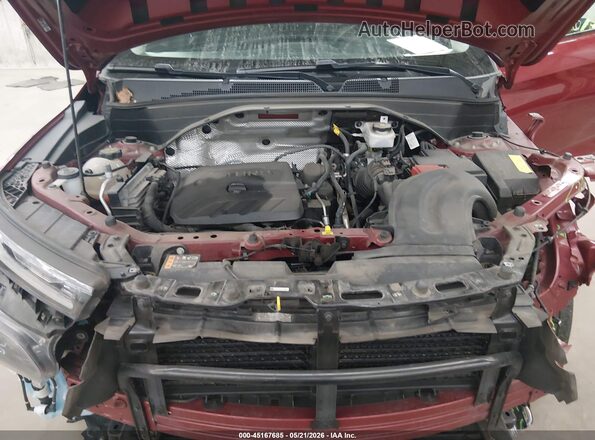 KL79MRSLXMB048393 2021 CHEVROLET TRAILBLAZER Red Widok z tyłu